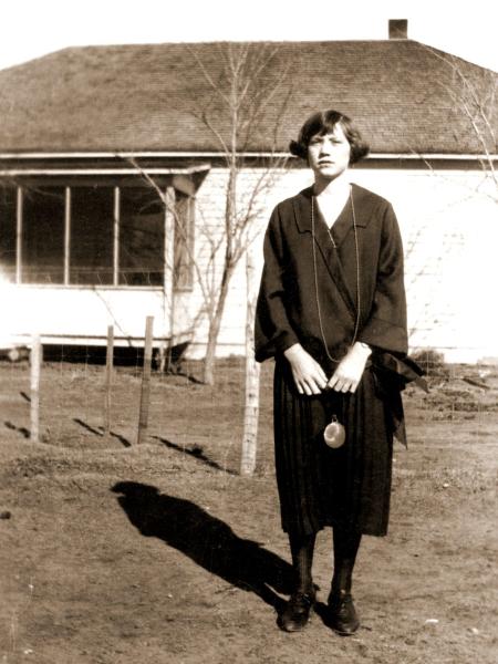 Carolina in Abernathy, 1920s